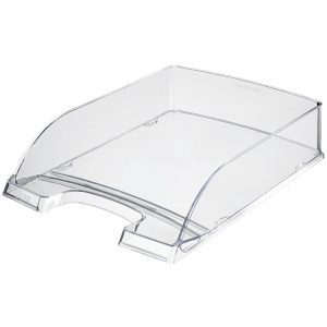 LEITZ Briefablage Transparent Plus, DIN A4