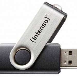 Intenso USB-Stick Basic Line schwarz, silber