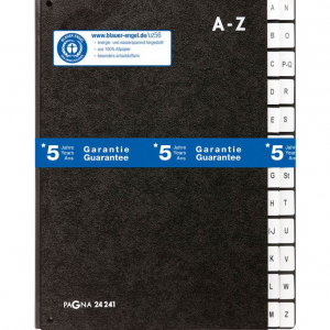 PAGNA Pultordner A-Z schwarz