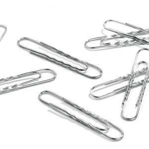 DURABLE Aktenklammern, verzinkt, rund, 50mm, 77mm