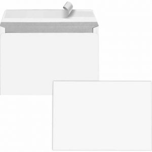 BONG Briefumschläge TopSTAR DIN C5 ohne Fenster hochweiß haftklebend 25 St.