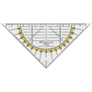 Geometriedreieck klein FABER CASTELL 177091