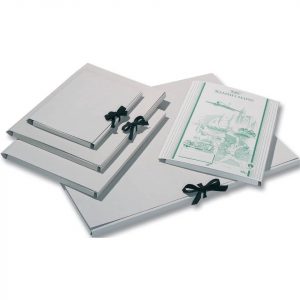 Zeichenmappe mit Band folia DIN A3 grau