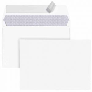 BONG Briefumschläge TopSTAR DIN C6 lang ohne Fenster hochweiß haftklebend 25 St.