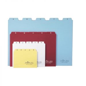 Karteikartenregister A-Z DIN A5 DURABLE