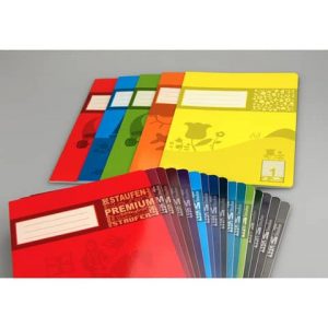 STAUFEN PREMIUM, Heft, A5, 90g/m², 16 Blatt, verschiedene Lineaturen