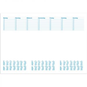 RNK Schreibunterlage "Office - Blanko/Kalendarium"