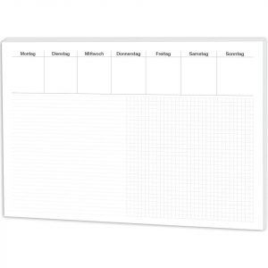 RNK Schreibunterlage "Office - Liniert & Kariert", 60 x 42cm, 30 Blatt