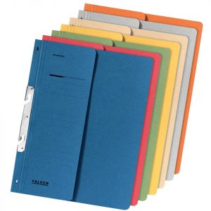 FALKEN Einhakhefter Karton DIN A4, halber Deckel