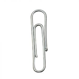 NORICA Büroklammern verzinkt, rundes Kugelende 100 Stück