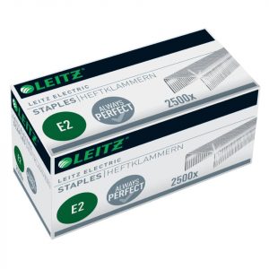 LEITZ Heftklammer Power Performance E2, 2500 Stück, verzinkt