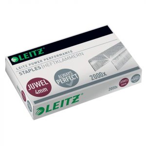 LEITZ Heftklammern Juwel 4mm, verzinkt, 2000 Stück
