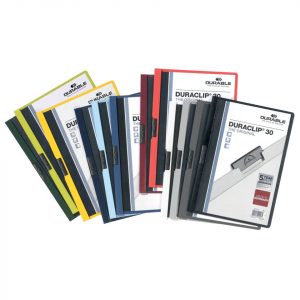 DURABLE Klemm-Mappe DURACLIP® Original 30, Hartfolie, bis 30 Blatt