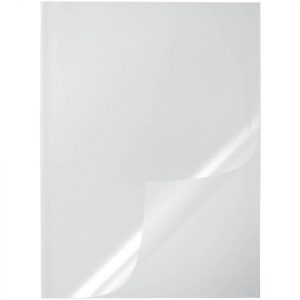 DURABLE Klemmschienenhülle, 1 - 100 Blatt, Hartfolie, transparent, 50 Stück