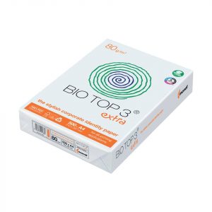 MONDI Bio Top 3 Kopierpapier, DIN A4, 80g/qm, 500 Blatt