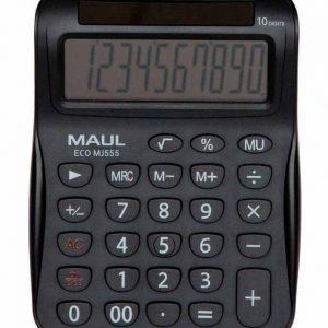 Tischrechner Solar ECO MJ 555, 8 Stellen, schwarz MAUL