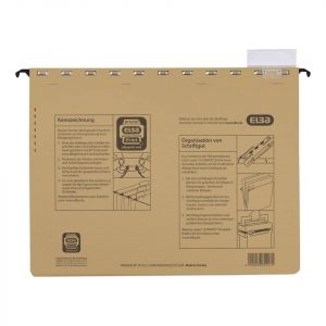 ELBA Hängehefter vertic Ultimate, A4, 240g/m², kaufmännische BZ-Heftung, braun