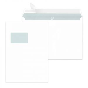 MAILmedia Briefumschläge DIN C4 weiß haftklebend 500 St.