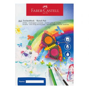 Zeichenblock Faber-Castell, A4, 100/m, 20 Blatt
