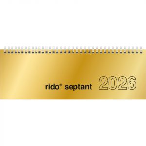 rido idé Tischquerkalender 2026