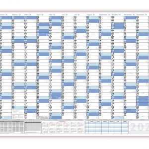 3 x Jahresplaner abwischbar Jumbo 2026