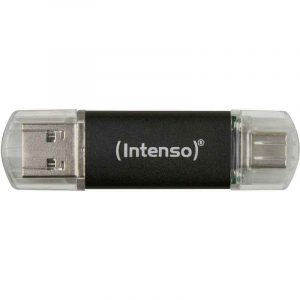 Intenso USB-Stick Twist Line anthrazit