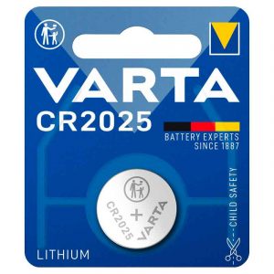 Knopfzelle CR2025 3V, VARTA